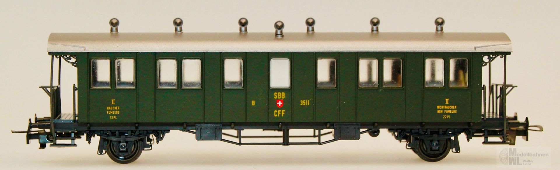 Liliput 275 50 - Liliput - Personenwagen SBB 3511 H0/GL